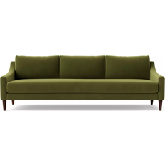 Swoon Turin Fern Green Sofa 211cm 4 Seater