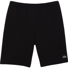 Lacoste Polyester Trousers & Shorts Lacoste Fleece Jogging Shorts - Black