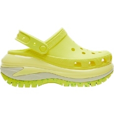Women - Yellow Slippers & Sandals Crocs Mega Crush - Acidity