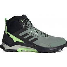 Adidas 44 ⅔ - Men Hiking Shoes adidas Terrex AX4 Mid Gore-Tex M - Silver Green/Core Black/Crystal Jade
