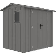 Grey Sheds Rowlinson 6 Feet Brentvale Premium Shed Metal/Steel (Building Area )