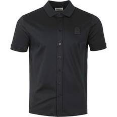 Sandbanks Interlock Polo Shirt Black