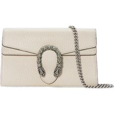 Gucci Solid Colours Crossbody Bags Gucci Dionysus Super Mini Bag - White