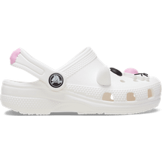 Crocs Sandals Children's Shoes Crocs Toddler's Classic I Am White Cat Clog - White/Pink Tweed