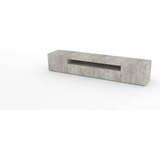 Zipcode Design Mariella Cement TV Bench 200x36.2cm