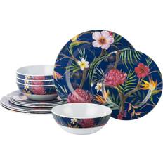 Waterside Tropical Dinner Set 12pcs