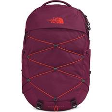 The North Face Borealis Backpack - Boysenberry Light Heather/Fiery Red