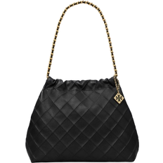 Tory Burch Fleming Soft Drawstring Bag - Black