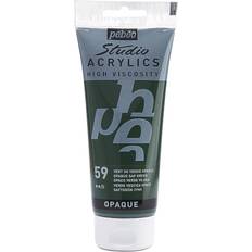 Pebeo Studio Acrylic Paint Opaque Sap Green 100ml