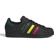 Women - adidas Superstar Trainers adidas Superstar - Core Black/Yellow/Collegiate Green