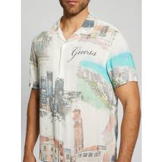 Guess Shirts Guess All Over Print Shirt Multi-Color