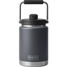 Yeti Rambler Half Gallon Charcoal Water Bottle 1.89L