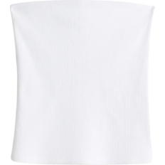 H&M Ribbed Tube Top - White