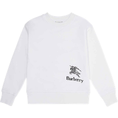 Burberry Kid's Cotton Sweatshirt - White