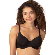 Paramour Women's Versasfit Perfect Cover Breathable Seamless T-shirt Bra Black 42DDD