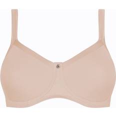 Amoena Lara Satin Soft Bra - Nude