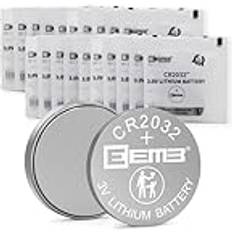 EEMB 20PCS CR2032 Li-MnO2 Non-Rechargeable Lithium Battery 3V Button Coin Cell Battery Trusted Quality 210mAh UL Certified Single Use Battery DO NOT