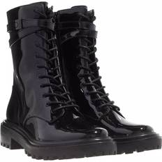 Tory Burch T Hardware Combat Boot - Perfect Black