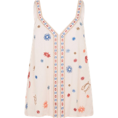 Monsoon Arti Embroidered Cami - Ivory