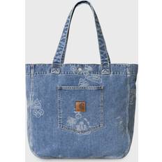 Carhartt WIP Stamp Tote Bag men Tote & Shopping Bags blue in size:ONE SIZE