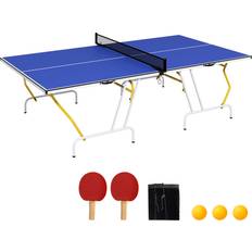 Three Stars Table Tennis Sportnow 9FT Foldable Table Tennis with Cover