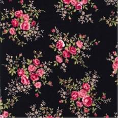 Black Fabrics Oddies Rose & Hubble Fabrics Black