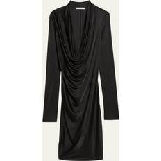 Helmut Lang Cowl Neck Sleeve Dress