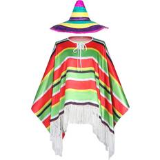 Veishet Style Ethnic Cape Party Dress Up Halloween Show Cosplay Costume