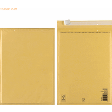 Herlitz 793604 Skyddande Kuvert, Brun, 25 x 34 cm, Paket med 10