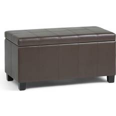 Simpli Home Dover Lift Top Storage Bench