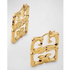 Givenchy Womens 710-golden Yellow 4G-motif Gold-tone Brass Drop Earrings