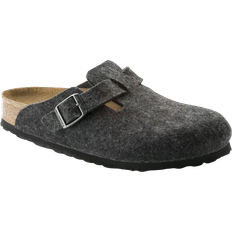 Unisex Slippers & Sandals Birkenstock Boston Wool Felt - Anthracite