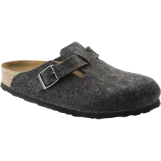 Birkenstock Unisex Outdoor Slippers Birkenstock Boston Wool Felt - Anthracite