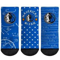 Polyester Socks Rock Em Socks Toddler Dallas Mavericks #1 Fan 3-Pack Crew Set