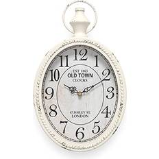 Menterry Menterry Retro Oval Old Wall Clock