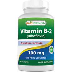 Best Naturals Vitamin B2 Riboflavin mg Count 180 pcs