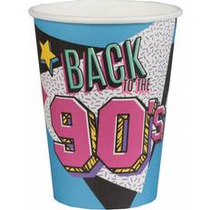 Santex 90's Party Pappersmugg 10-pack