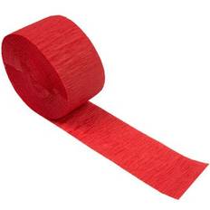 Red Garlands Creative Converting 071031 81' Classic Red Streamer Paper