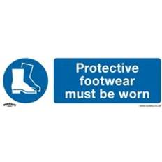 Worksafe Sign Potective Footwea Must Be