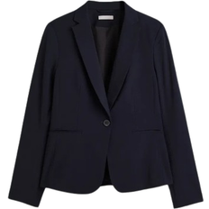 Slim - Women Blazers H&M Fitted Jacket - Navy Blue