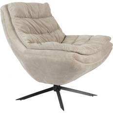 Dutchbone Vince Beige Lounge Chair 82cm