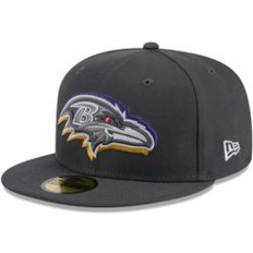 New Era Baltimore Ravens Graphite Official 2024 NFL Draft On Stage 59FIFTY Fitted Hat