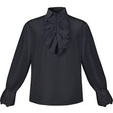 RYWOLT Middle Ages Long Sleeve Ruffle Shirt