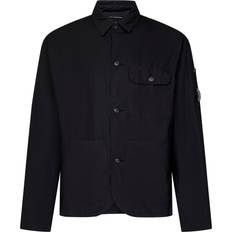 CP COMPANY Outerwear CP COMPANY Popeline Workwear Shirt - Black