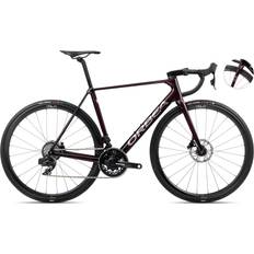 Adult Road Bikes Orbea ORCA 28" M21eTEAM PWR - Wine Red /Titanium