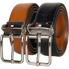 Belts Tommy Hilfiger boys Reversible Dress Belt, Tan/Black, 26-28
