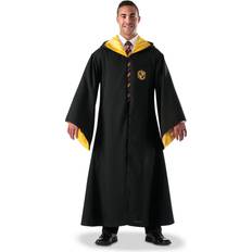 Rubies Luxury Replica Hufflepuff Wizard Robe for Adults