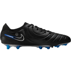 Nike 8.5 Football Shoes Nike Tiempo Legend 10 Pro AG - Black/Hyper Royal/Chrome