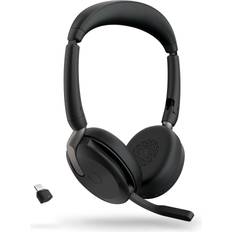 Active Noise Cancelling - On-Ear Headphones - Wireless Jabra Evolve2 65 Flex - USB-C UC Stereo