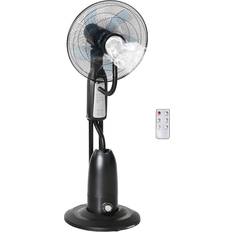Cold Air Fans - Mains Floor Fans Homcom 2.8L Water Mist Fan